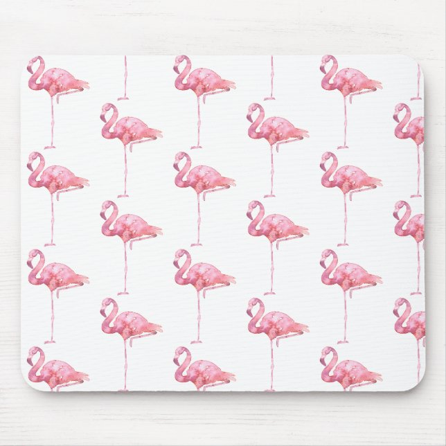 Tender Flamingo Series Design 1 Mouse Pad (Front)