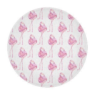Tender Flamingo Series Design 3 Cutting Board