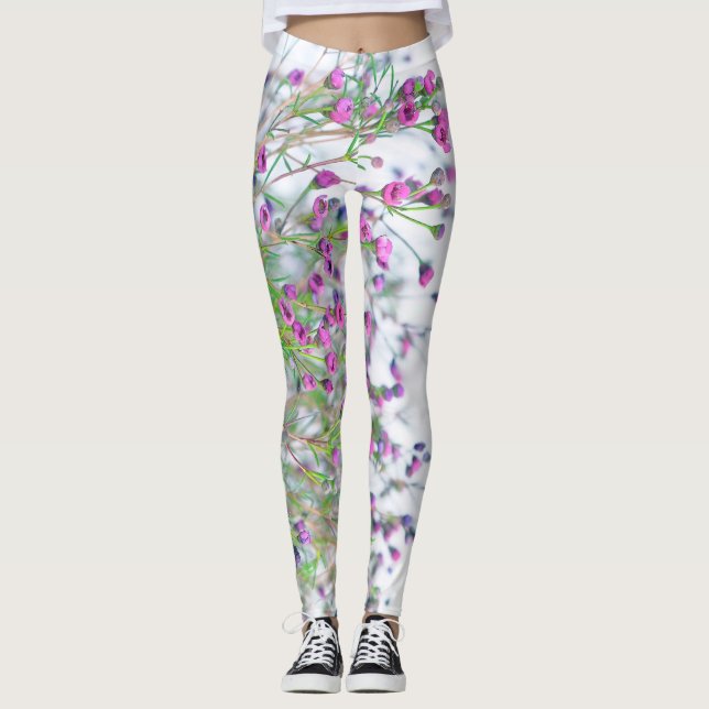 Tender Flowers Leggings (Front)