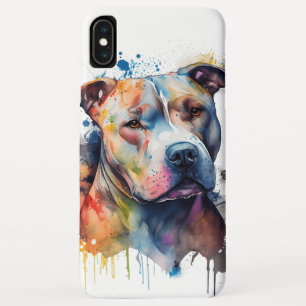 tender look + strong heart: pitbull iPhone XS max case