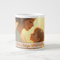 Tender Motherly Love in Blooming Light