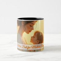 Tender Motherly Love in Blooming Light