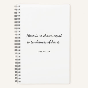 Tenderness of Heart Jane Austen Quote Journal
