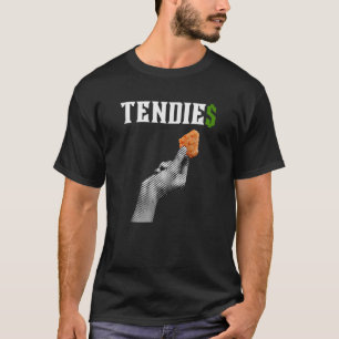 Tendies TShirt drôle WSB mème de poulet Tendies Mo