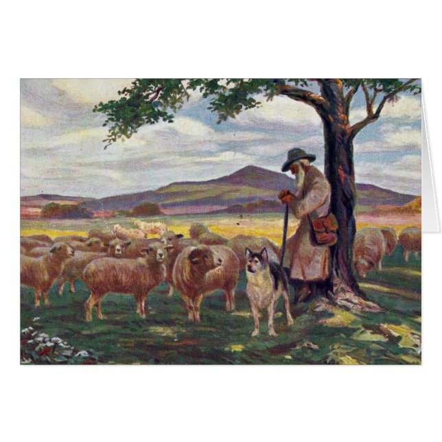 Tending the Sheep (Front Horizontal)