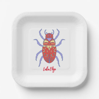 Tendo and the Bug Wars 7" Party Plate