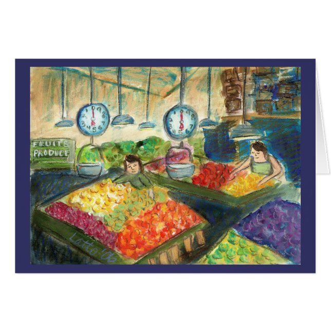 Tendre la carte de production (Devant horizontal)