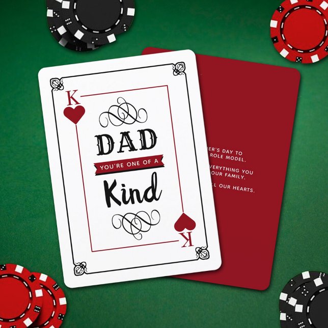 Tendy Une Fête des pères De Carte De Jeu (Créateur téléchargé)