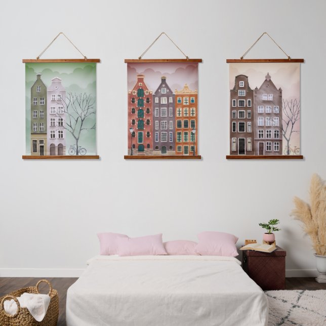 Tenement Houses  Hanging Tapestry (Bedroom)