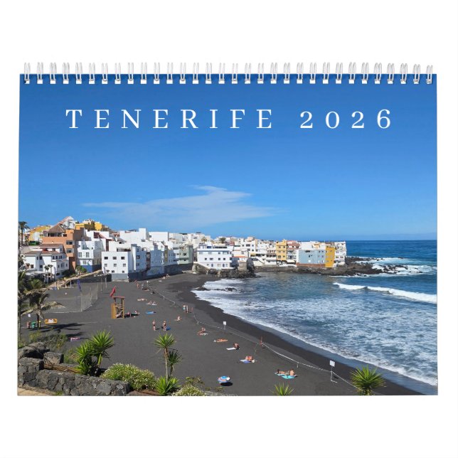 Tenerife 2026 calendar (Cover)