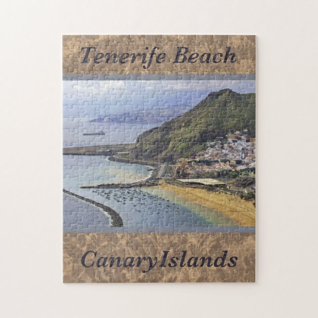 Tenerife Beach Canary Islands Photo Puzzle (Vertical)