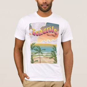 Tenerife beach Holiday poster T-Shirt