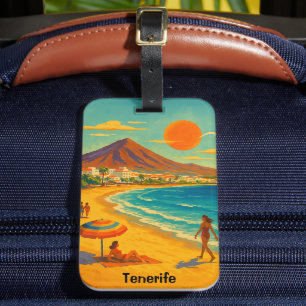 Tenerife Canary Island Playa de las Americas Luggage Tag