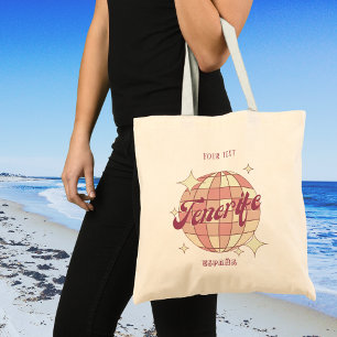 Tenerife canary Island Spain holiday beach Tote Bag