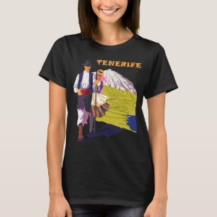 Tenerife Canary Islands Retro Travel T-Shirt