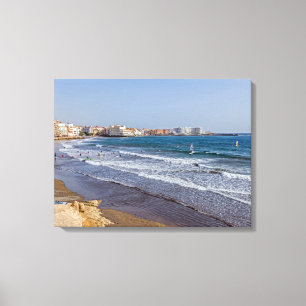Tenerife El Medano view canvas print