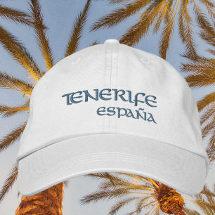 Tenerife España Spain Beach Embroidered Hat