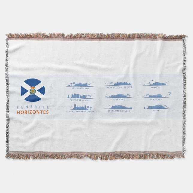 Tenerife horizontes throw blanket (Front)