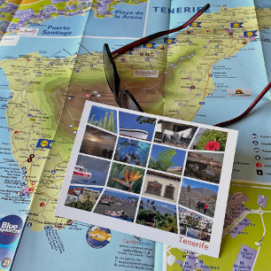 Tenerife multi-image postcard