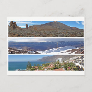 Tenerife panoramas postcard