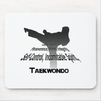 Tenets of Tae Kwon Do Mouse Pad