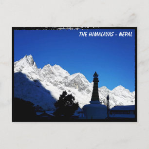 Tengboche, Monastery, Himalayas trail - Nepal Postcard