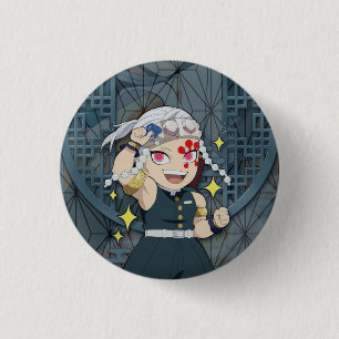 Tengen Uzui 1 Inch Round Button