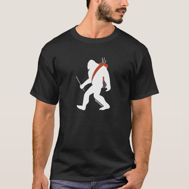TENKARA ANGLER Sasquatch T-Shirt (Front)