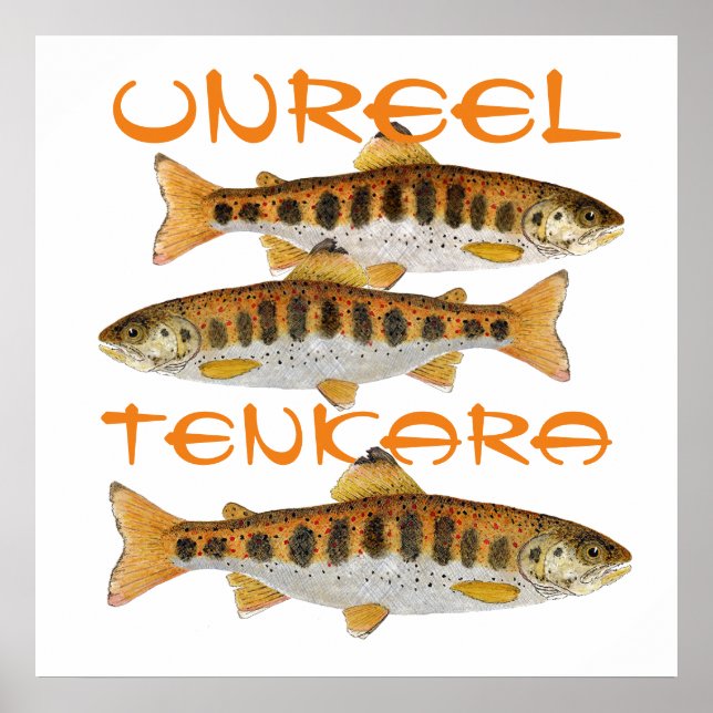 Tenkara Art Poster (Front)