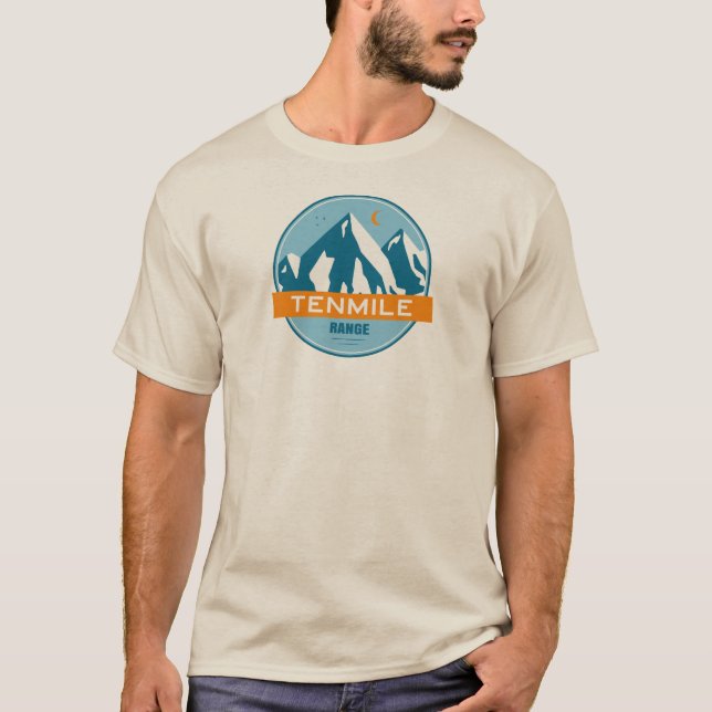 Tenmile Range Colorado T-Shirt (Front)