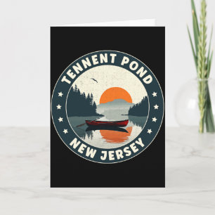Tennent Nd New Jersey Sunset T Shirt Card