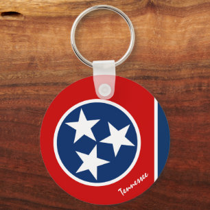 Tennesse Flag & Tennesse holiday, patriots /sports Keychain