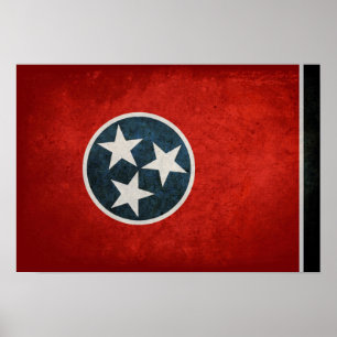 Tennessean Flag; Poster