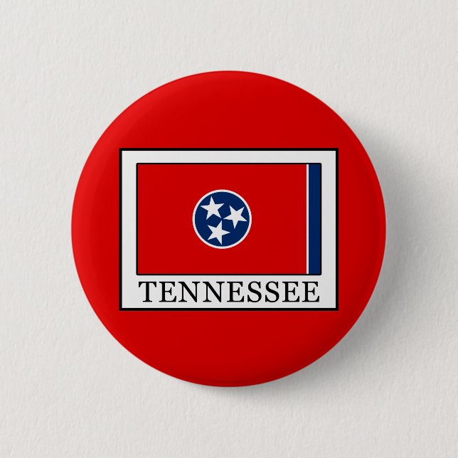 Tennessee 2 Inch Round Button (Front)