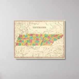 Tennessee 3 canvas print