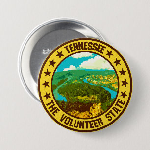 Tennessee                                          3 inch round button