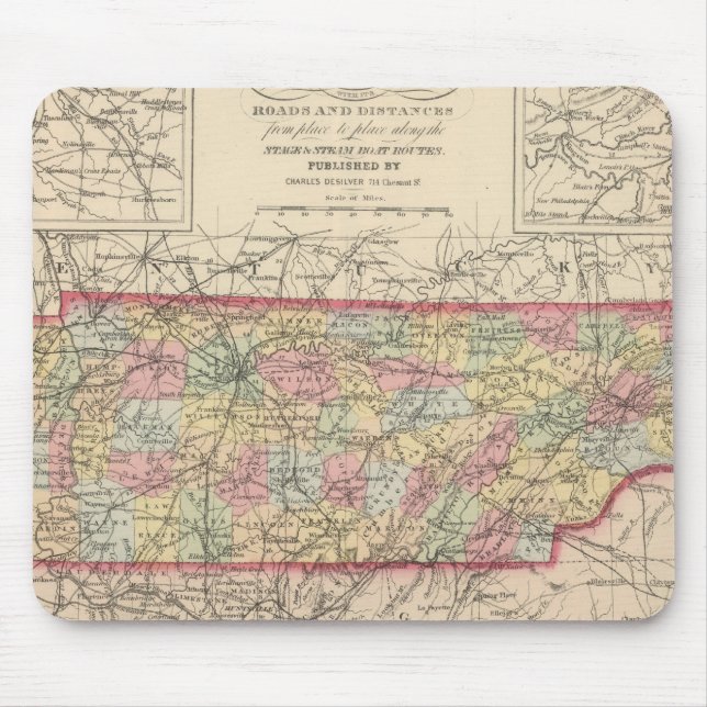 Tennessee 3 mouse pad (Front)