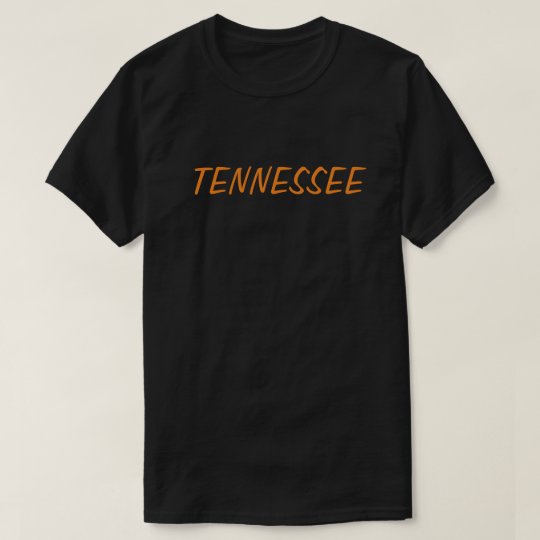 TENNESSEE BLACK T-SHIRT