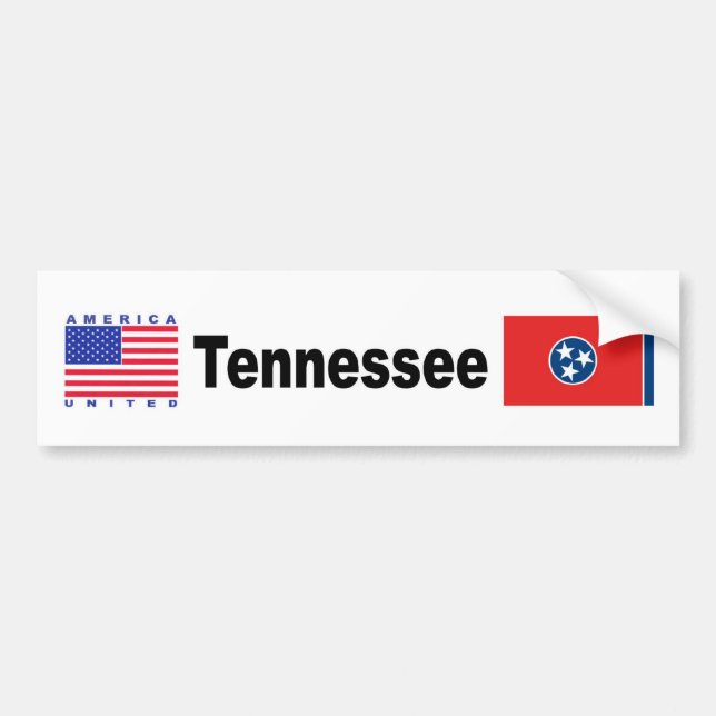 Tennessee Bumper Sticker (Front)