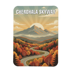 Tennessee Cherohala Skyway Souvenir Magnet
