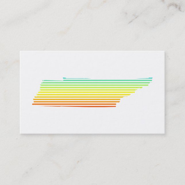 tennessee chill fade business card (Front)