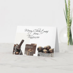 Tennessee  Christmas Card, state specific Holiday Card