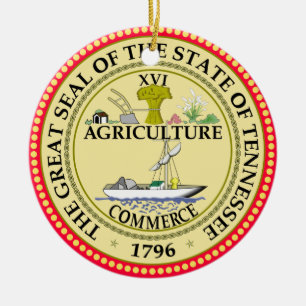 Tennessee* Christmas Ornament