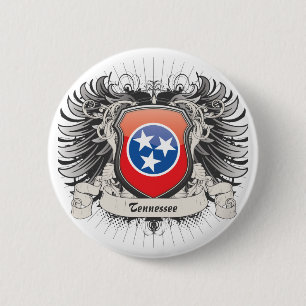 Tennessee Crest 2 Inch Round Button