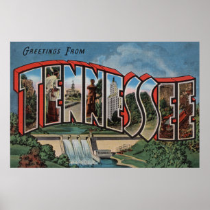 Tennessee (Dam)Large Letter ScenesTennessee Poster