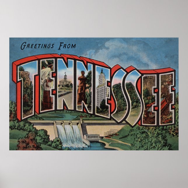 Tennessee (Dam)Large Letter ScenesTennessee Poster (Front)
