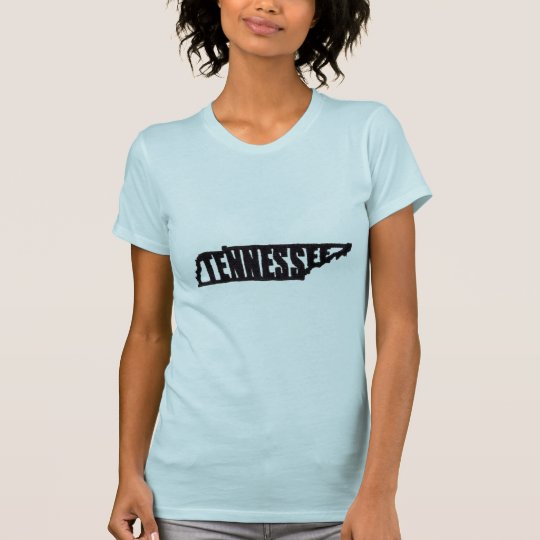 Tennessee Digitized from Senshaper Woodcut Print T-Shirt