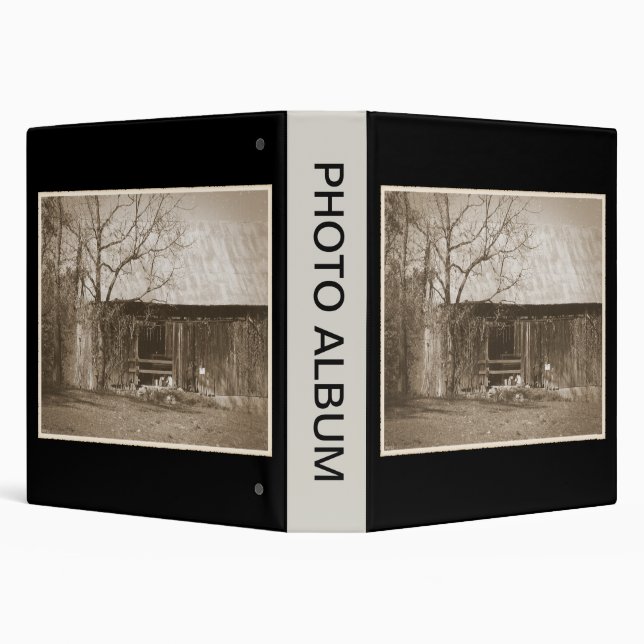 Tennessee Farm Old Barn Binder (Background)
