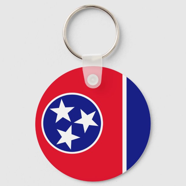 Tennessee flag keychain (Front)