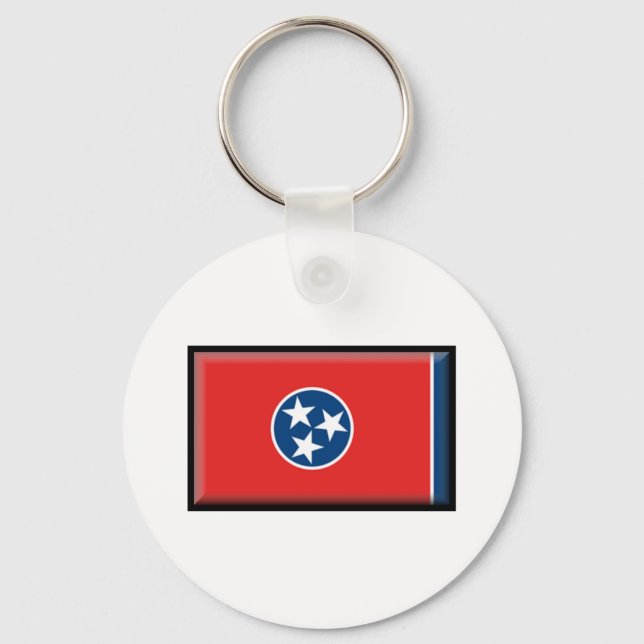 Tennessee Flag Keychain (Front)